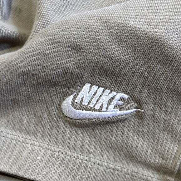 Nike Olive/Gray Drawstring Athletic Shorts - Picture 3 of 5